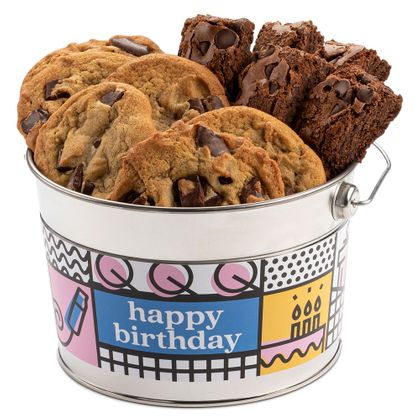 David's Cookies Happy Birthday Cookie & Brownie Sampler