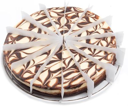 David's Cookies No Sugar Added Marble Truffle Cake 10"
