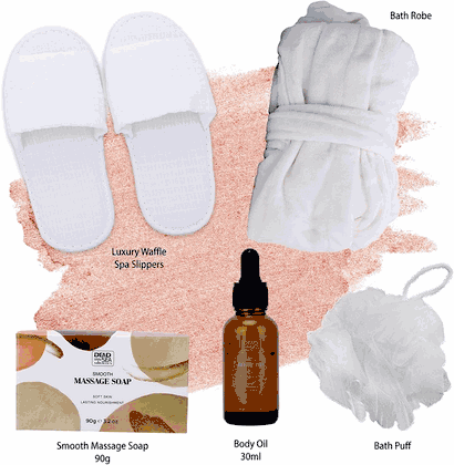 Dead Sea Minerals Lavender Bubble Bath Spa Gift Basket