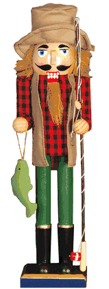 Decorative Nutcrackers Fisherman