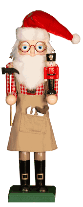 Decorative Nutcrackers Workshop Santa
