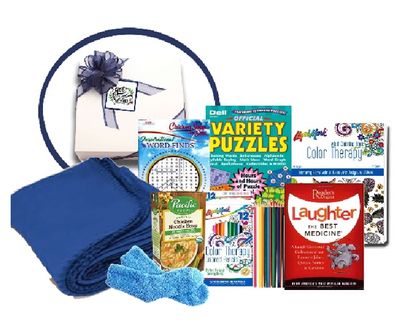 Deluxe - Laughter is The Best Medicine Get Well Soon Basket
