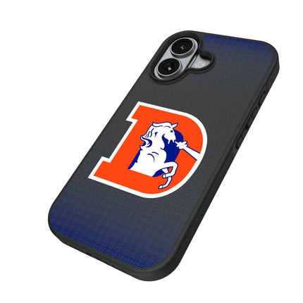 Denver Broncos 1993-1996 Historic Collection Linen Bump Phone Case for Apple iPhone