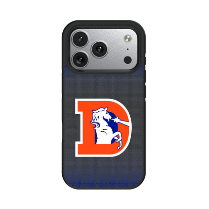 Denver Broncos 1993-1996 Historic Collection Linen Bump Phone Case for Apple iPhone