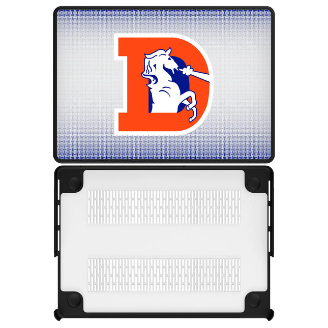 Denver Broncos 1993-1996 Historic Collection Linen Laptop Case for Apple MacBook