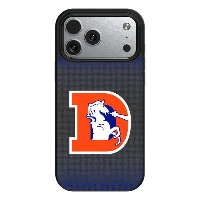 Denver Broncos 1993-1996 Historic Collection Linen MagSafe Compatible Phone Case for Apple iPhone
