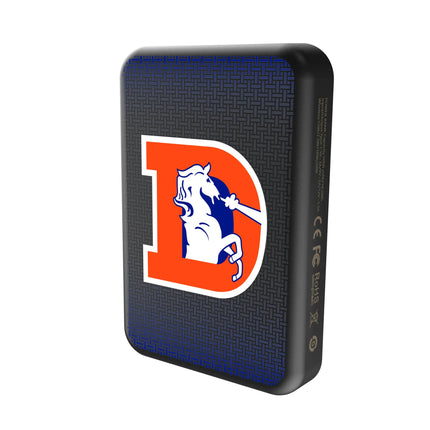 Denver Broncos 1993-1996 Historic Collection Linen Wireless Mag Power Bank
