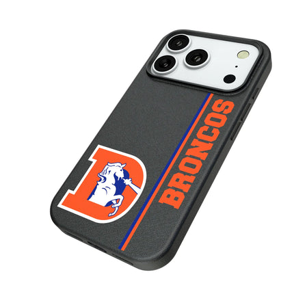 Denver Broncos 1993-1996 Historic Collection Sidebar MagSafe Compatible Phone Case for Apple iPhone