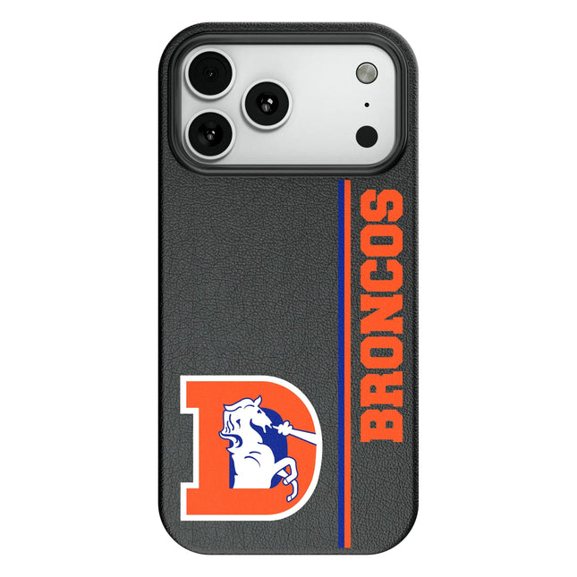 Denver Broncos 1993-1996 Historic Collection Sidebar MagSafe Compatible Phone Case for Apple iPhone