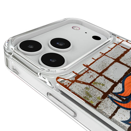 Denver Broncos Brick Glitter Phone Case for Apple iPhone