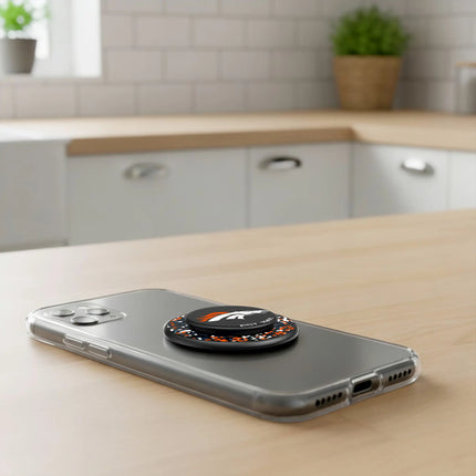 Denver Broncos Confetti PopSockets Magnetic Phone Grip and Stand