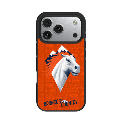 Denver Broncos Deco Bump Phone Case for Apple iPhone