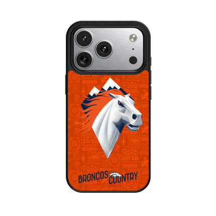 Denver Broncos Deco MagSafe Compatible Phone Case for Apple iPhone
