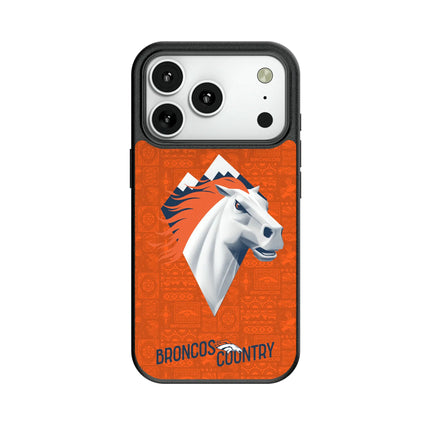 Denver Broncos Deco MagSafe Compatible Phone Case for Apple iPhone