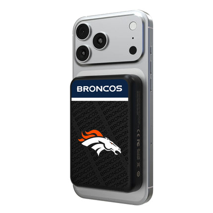 Denver Broncos Endzone Plus Wireless Mag Power Bank