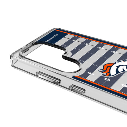 Denver Broncos Field Clear Phone Case for Samsung Galaxy