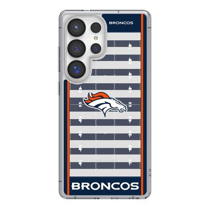 Denver Broncos Field Clear Phone Case for Samsung Galaxy