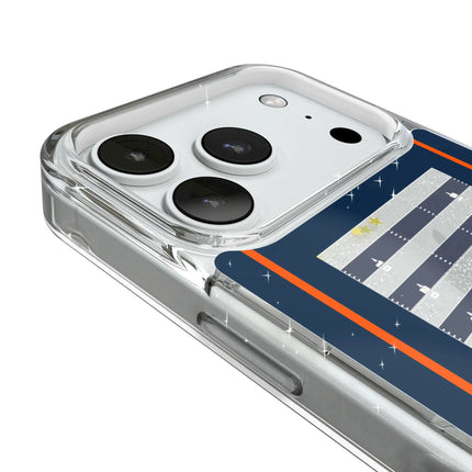 Denver Broncos Field Glitter Phone Case for Apple iPhone