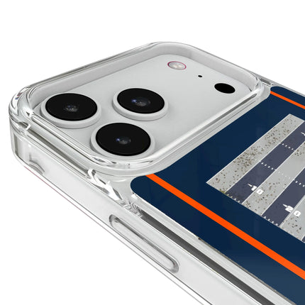 Denver Broncos Field Glitter Phone Case for Apple iPhone