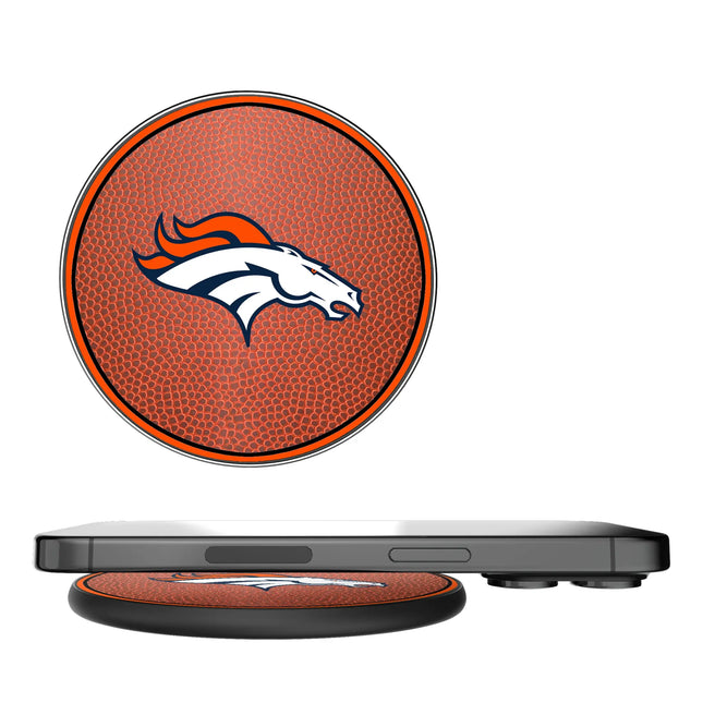 Denver Broncos Football 15-Watt Wireless Charger