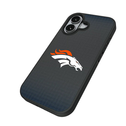 Denver Broncos Linen Bump Phone Case for Apple iPhone