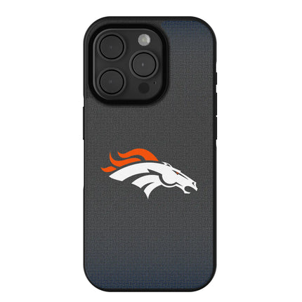 Denver Broncos Linen Bump Phone Case for Apple iPhone