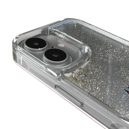 Denver Broncos Linen Glitter Phone Case for Apple iPhone
