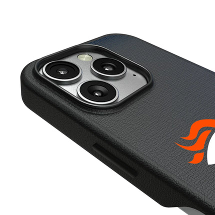 Denver Broncos Linen MagSafe Compatible Phone Case for Apple iPhone