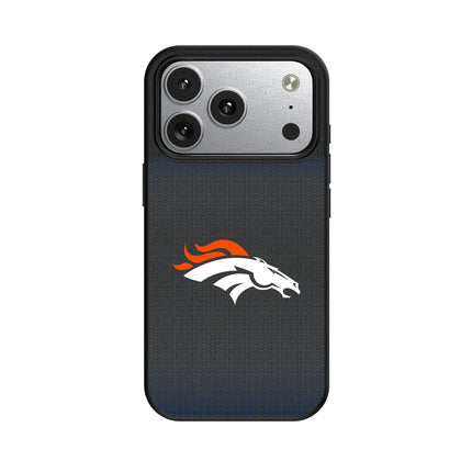 Denver Broncos Linen MagSafe Compatible Phone Case for Apple iPhone