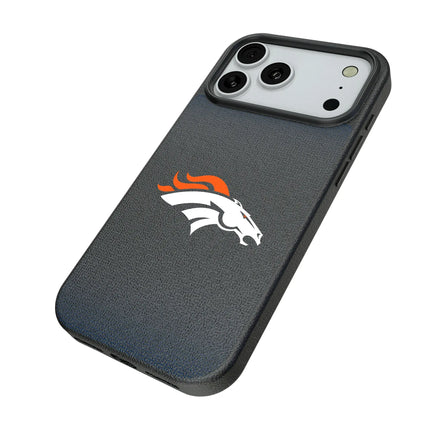 Denver Broncos Linen MagSafe Compatible Phone Case for Apple iPhone