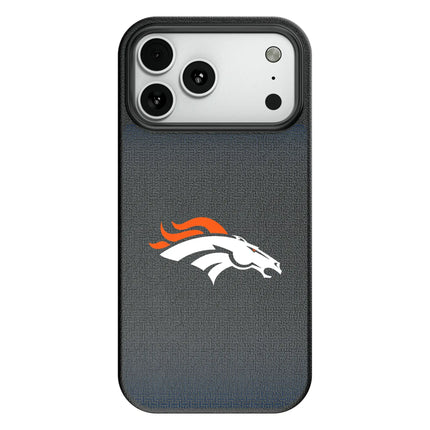 Denver Broncos Linen MagSafe Compatible Phone Case for Apple iPhone