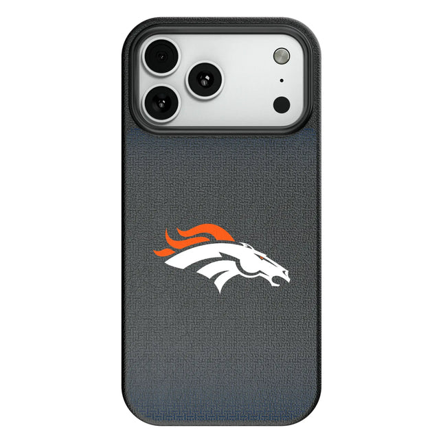 Denver Broncos Linen MagSafe Compatible Phone Case for Apple iPhone
