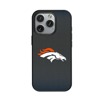 Denver Broncos Linen MagSafe Compatible Phone Case for Apple iPhone