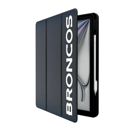 Denver Broncos Linen Tablet Case for Apple iPad