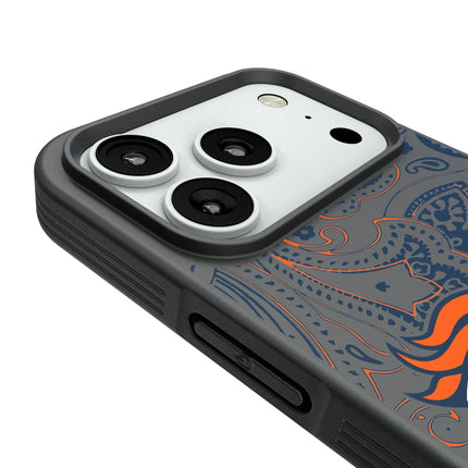 Denver Broncos Paisley Bump Phone Case for Apple iPhone