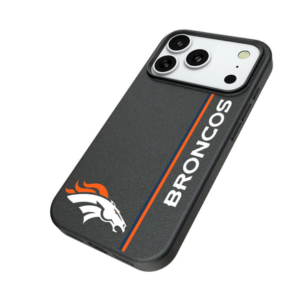 Denver Broncos Sidebar MagSafe Compatible Phone Case for Apple iPhone