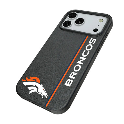 Denver Broncos Sidebar MagSafe Compatible Phone Case for Apple iPhone