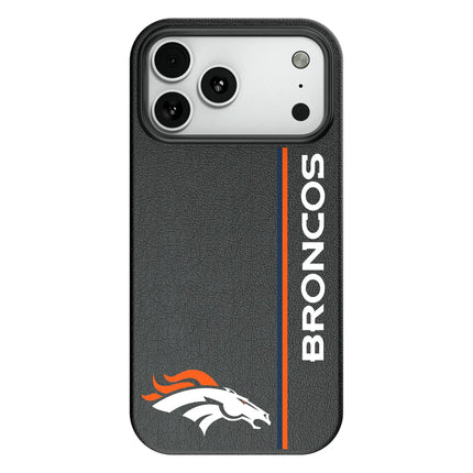 Denver Broncos Sidebar MagSafe Compatible Phone Case for Apple iPhone