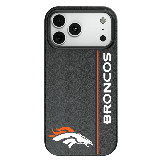 Denver Broncos Sidebar MagSafe Compatible Phone Case for Apple iPhone