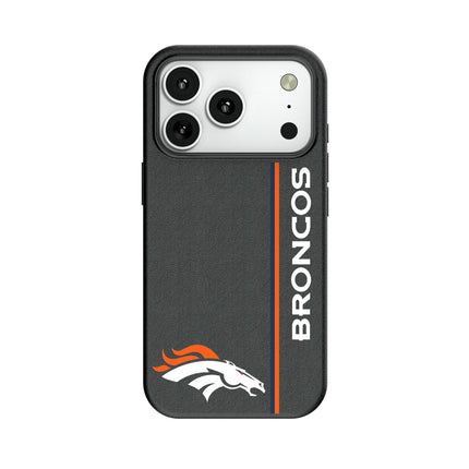 Denver Broncos Sidebar MagSafe Compatible Phone Case for Apple iPhone
