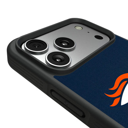 Denver Broncos Stripe Bump Phone Case for Apple iPhone