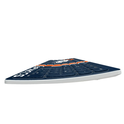 Denver Broncos Stripe Curved Wireless Keyboard