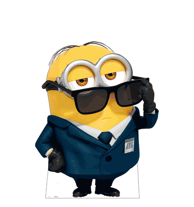 Despicable Me 4 Dave Lifesize Cardboard Cutout
