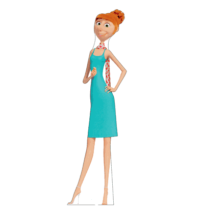 Despicable Me 4 Lucy Lifesize Cardboard Cutout