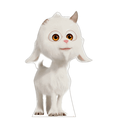Despicable Me 4 Unigoat Lifesize Cardboard Cutout