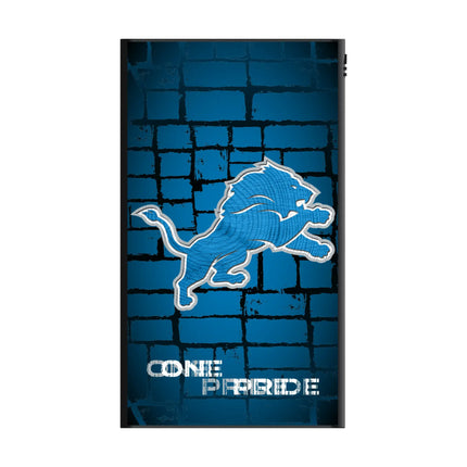 Detroit Lions 5000mAh Flat Powerbank Brick