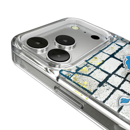 Detroit Lions Glitter Phone Case Brick for iPhone