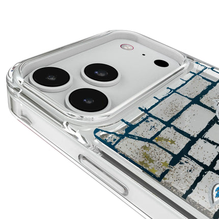Detroit Lions Brick Glitter Phone Case for Apple iPhone