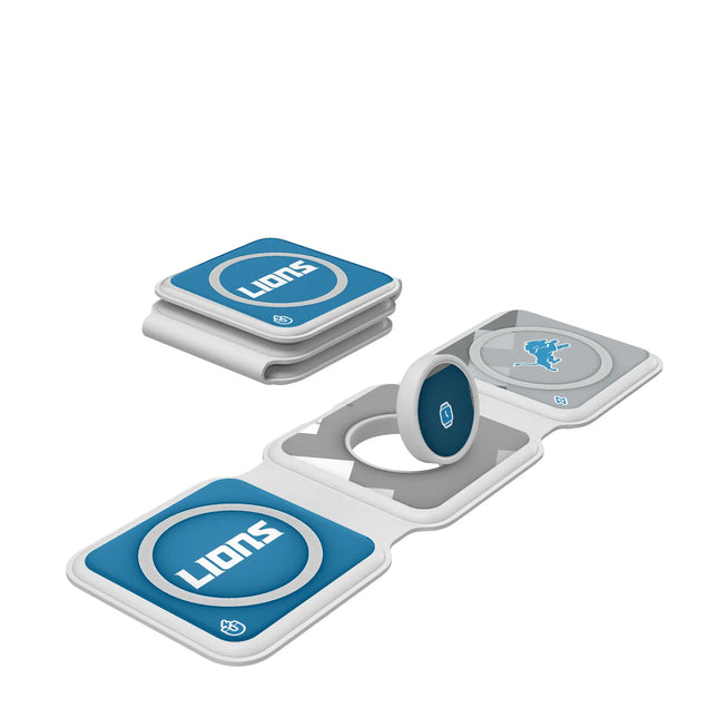 Detroit Lions Foldable 3 in 1 Charger Color Block