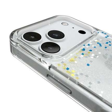 Detroit Lions Confetti Glitter Phone Case for Apple iPhone
